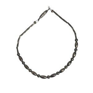 Vintage Ankle Bracelet Anklet 2001 Silver Color Beaded 7 in